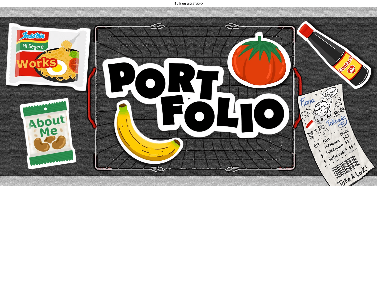 Screenshot of fionatoknadyy.wixstudio.com