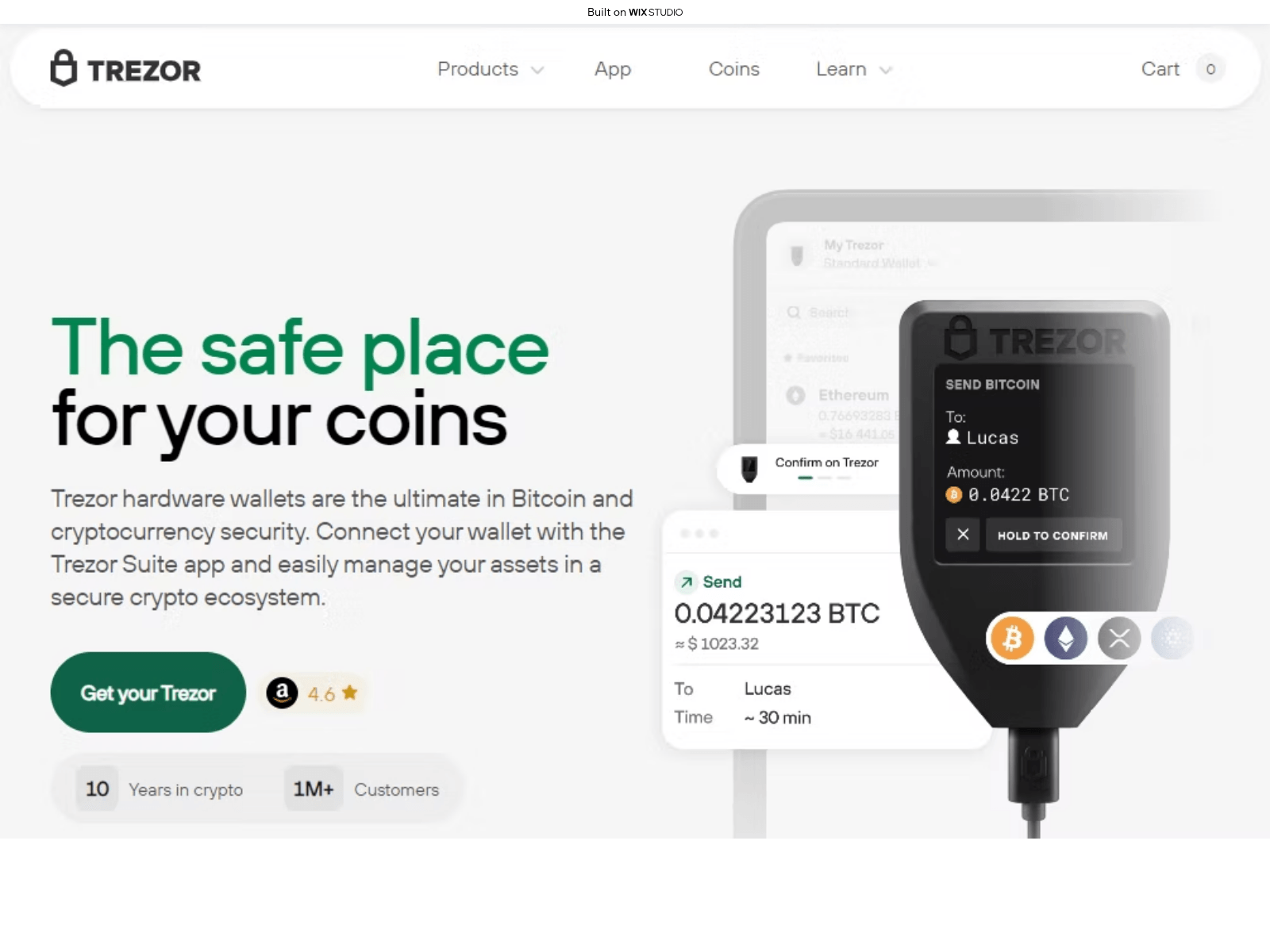 Screenshot of global-homepage-trez.wixstudio.com