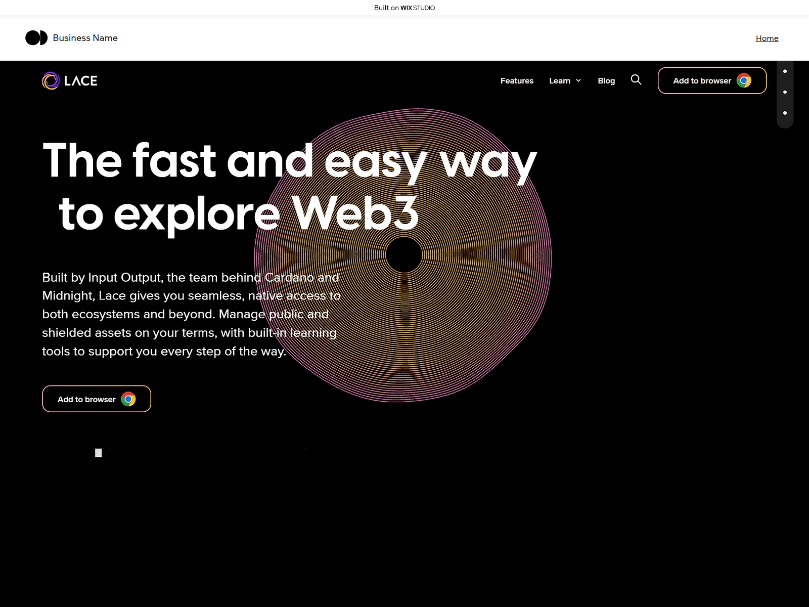 Screenshot of appslacecdn.wixstudio.com