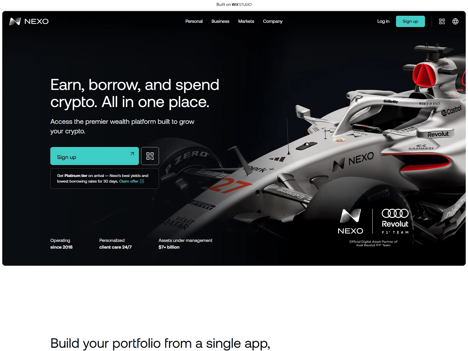 Screenshot of home-naxocdn.wixstudio.com