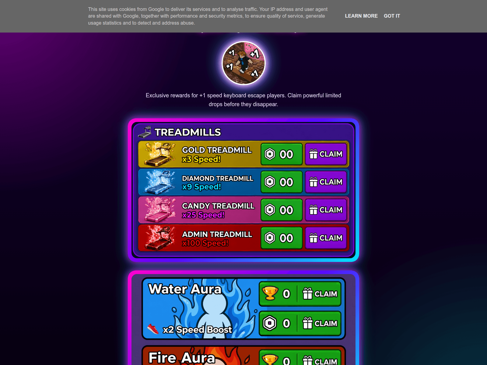 Screenshot of speed-keyboard.blogspot.com