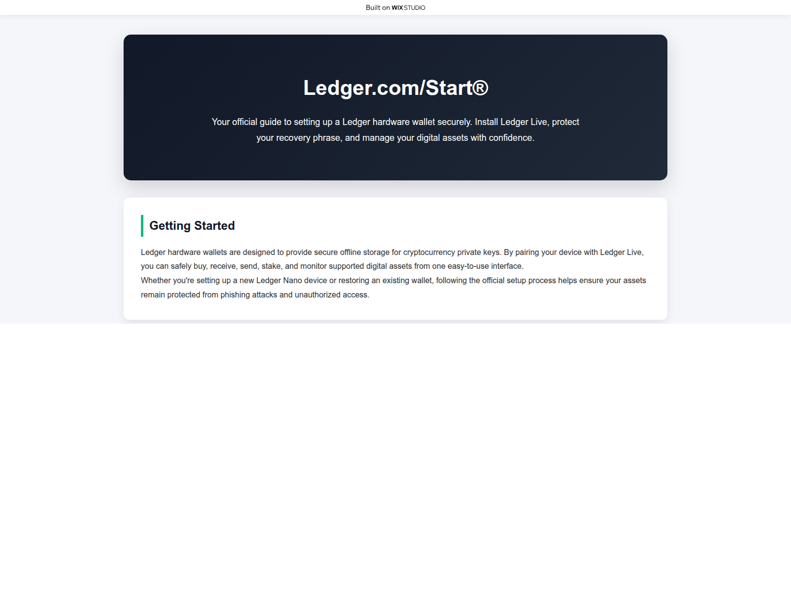 Screenshot of accstarts-ledgrecdn.wixstudio.com
