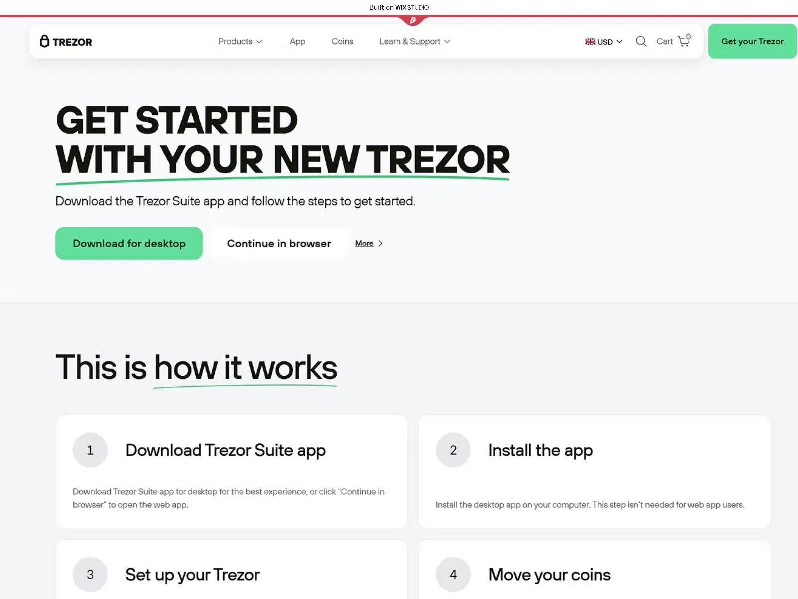Screenshot of suitesapp-trexro.wixstudio.com