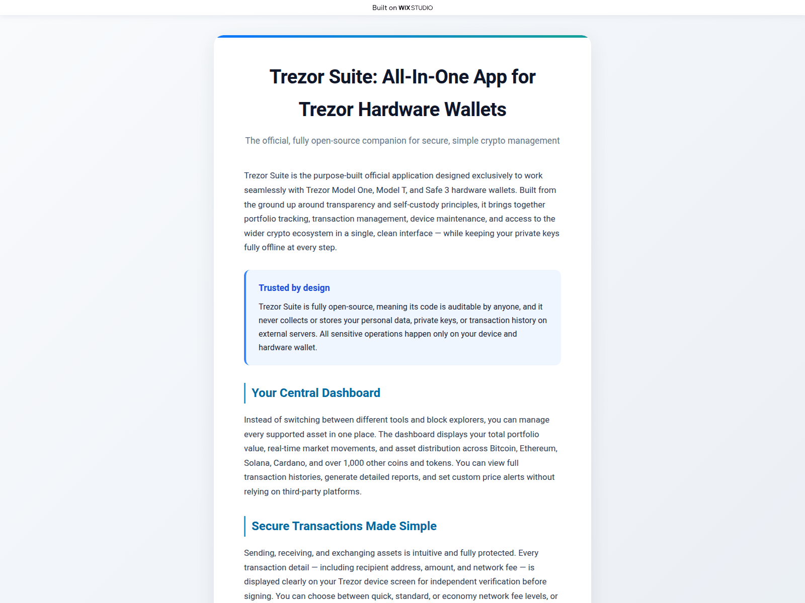 Screenshot of apps-trejorsiuite.wixstudio.com