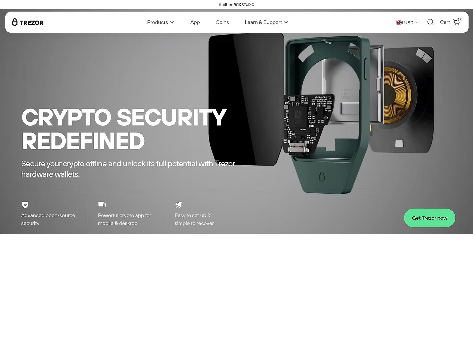 Screenshot of homepages-appssuite.wixstudio.com