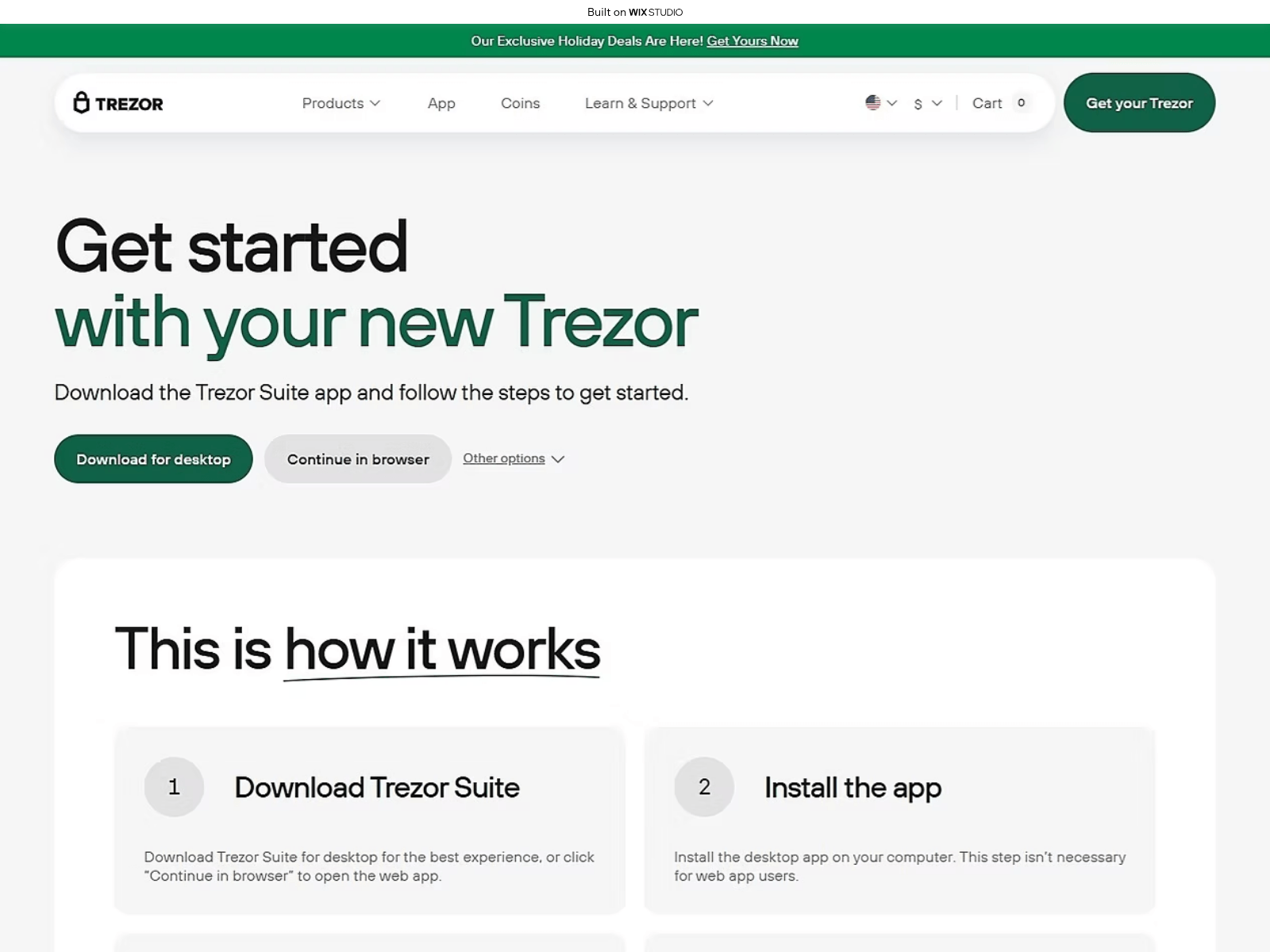 Screenshot of ioapps-startstrecon.wixstudio.com
