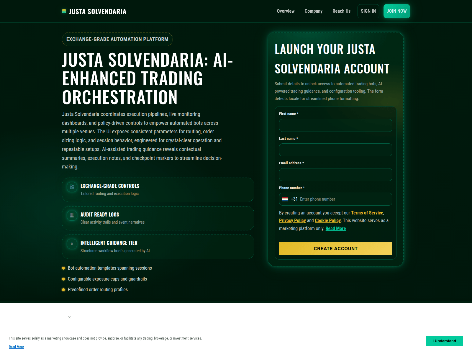 Screenshot of justasolvendaria.pro