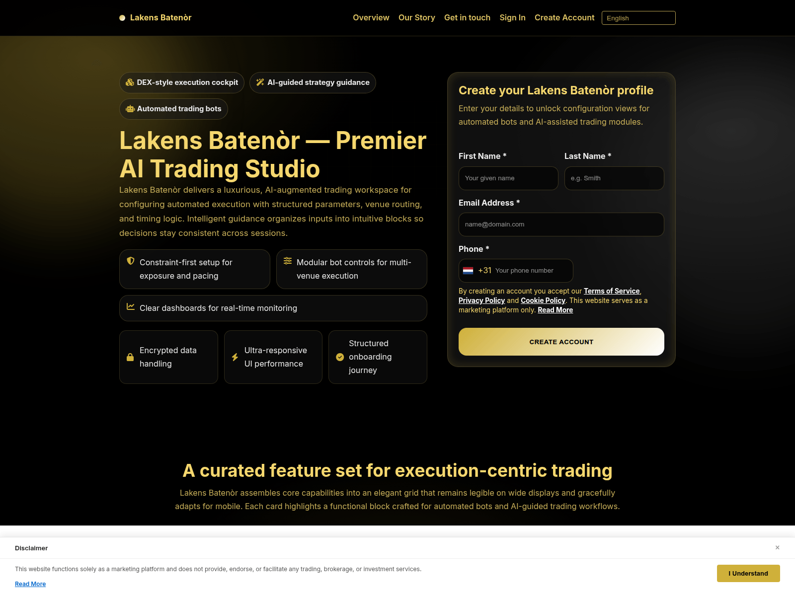 Screenshot of lakensbatenorsoftware.com