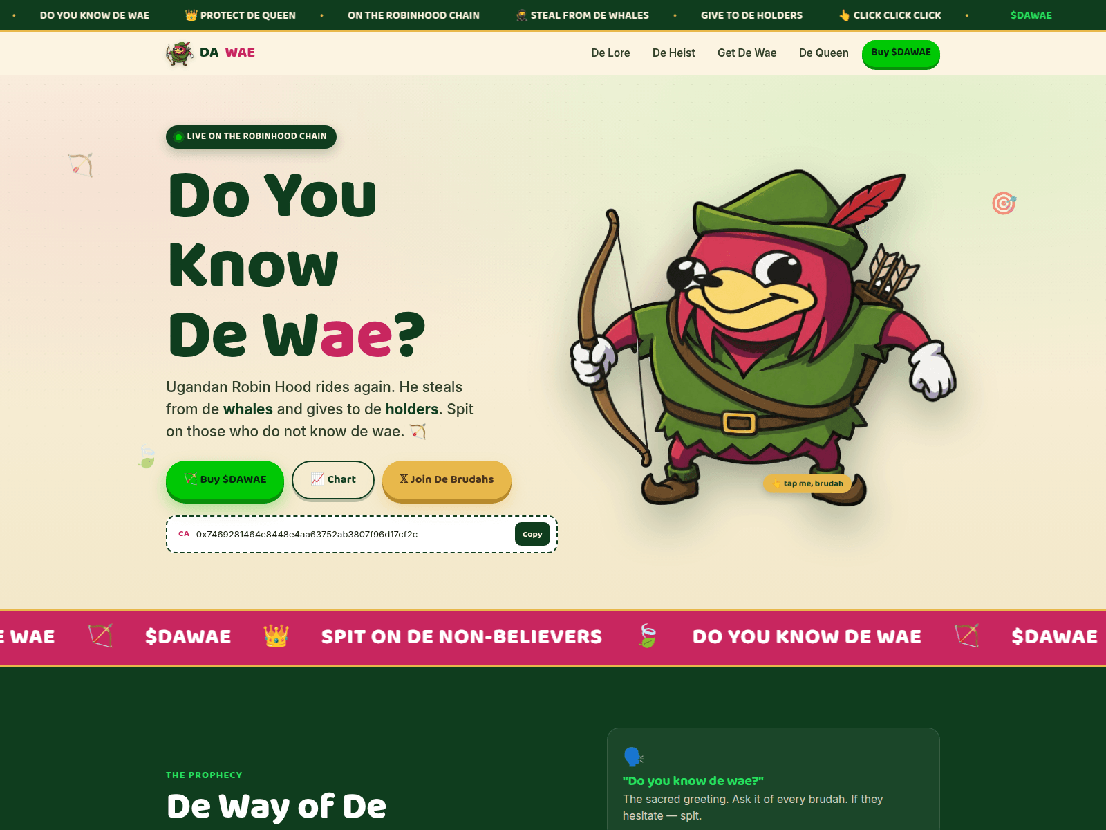 Screenshot of dawae.run