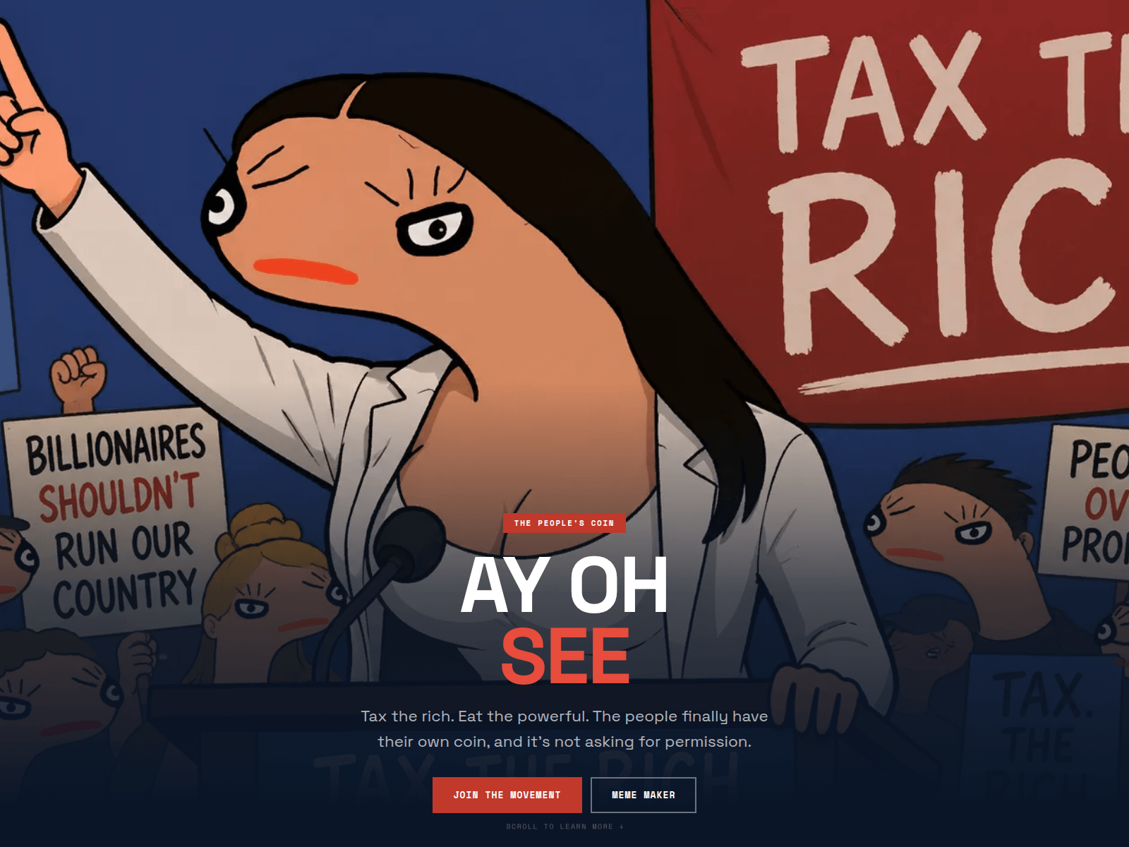 Screenshot of ayohsee.fun