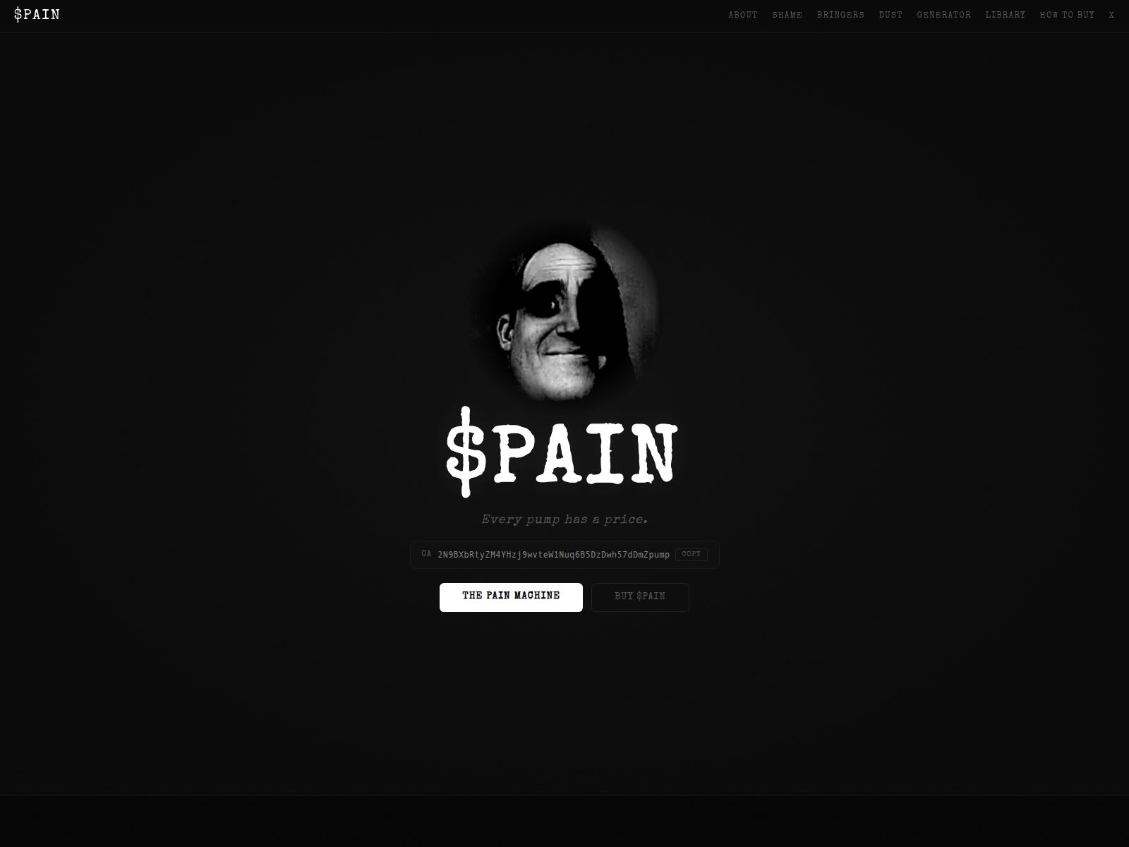 Screenshot of maxpain.fun