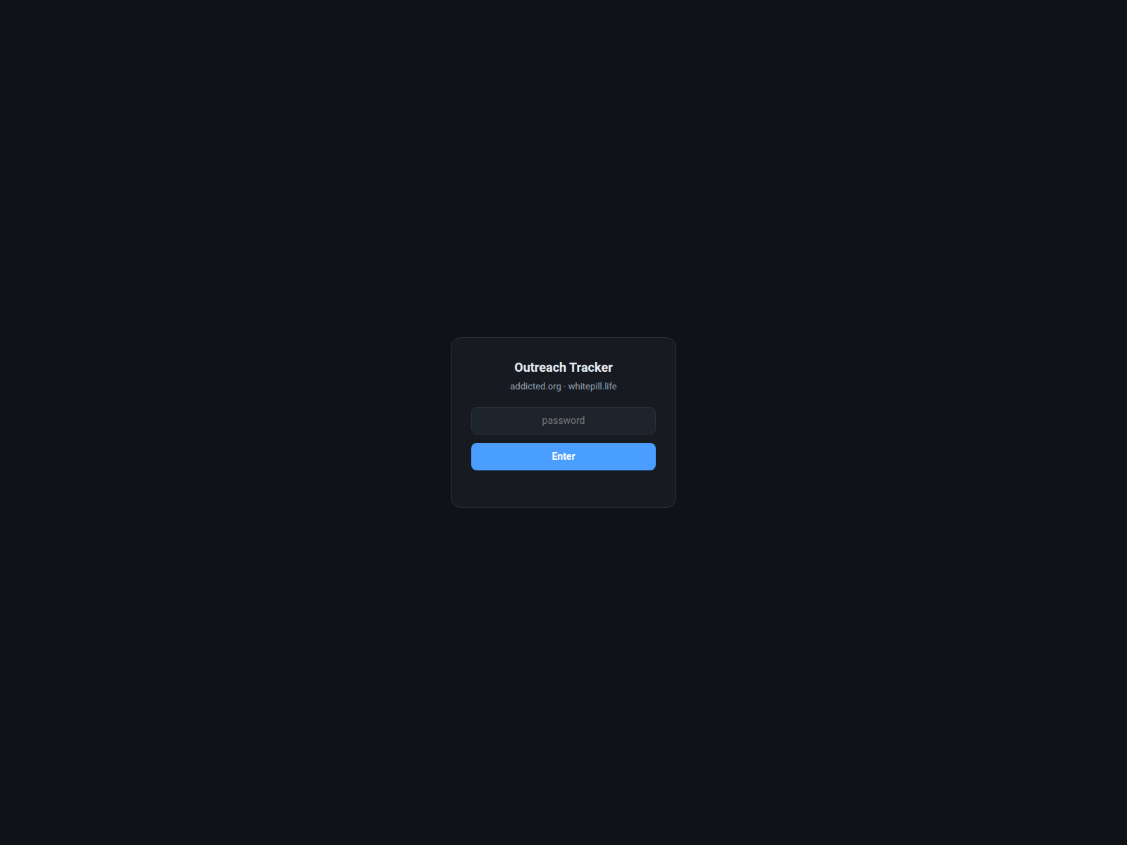 Screenshot of whitepill.life