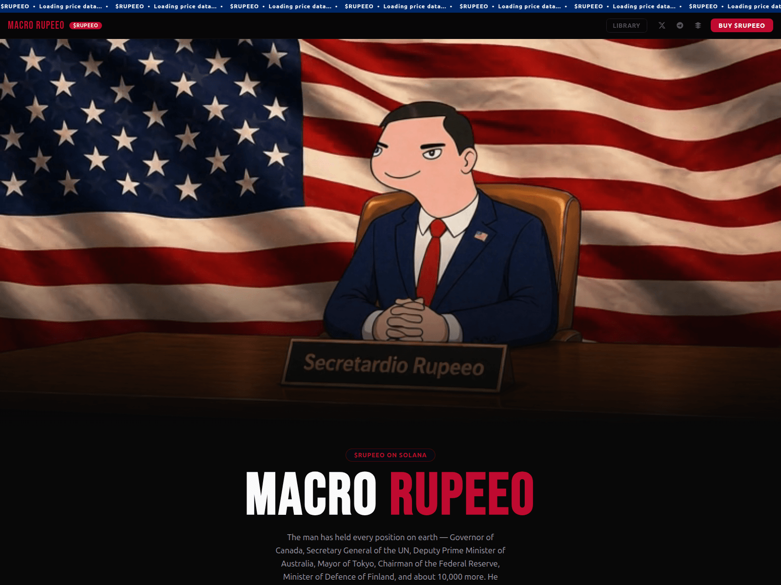 Screenshot of rupeeo.fun