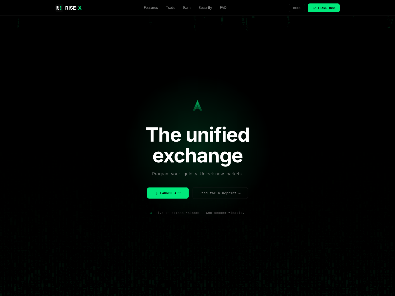 Screenshot of risex-exchanges.com