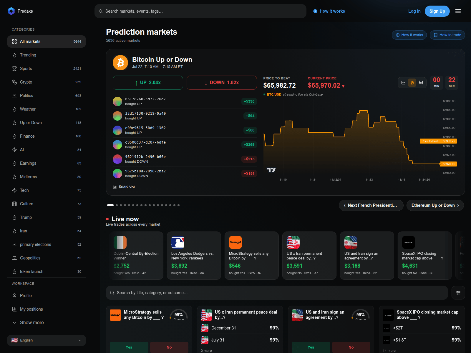 Screenshot of predaxe.com