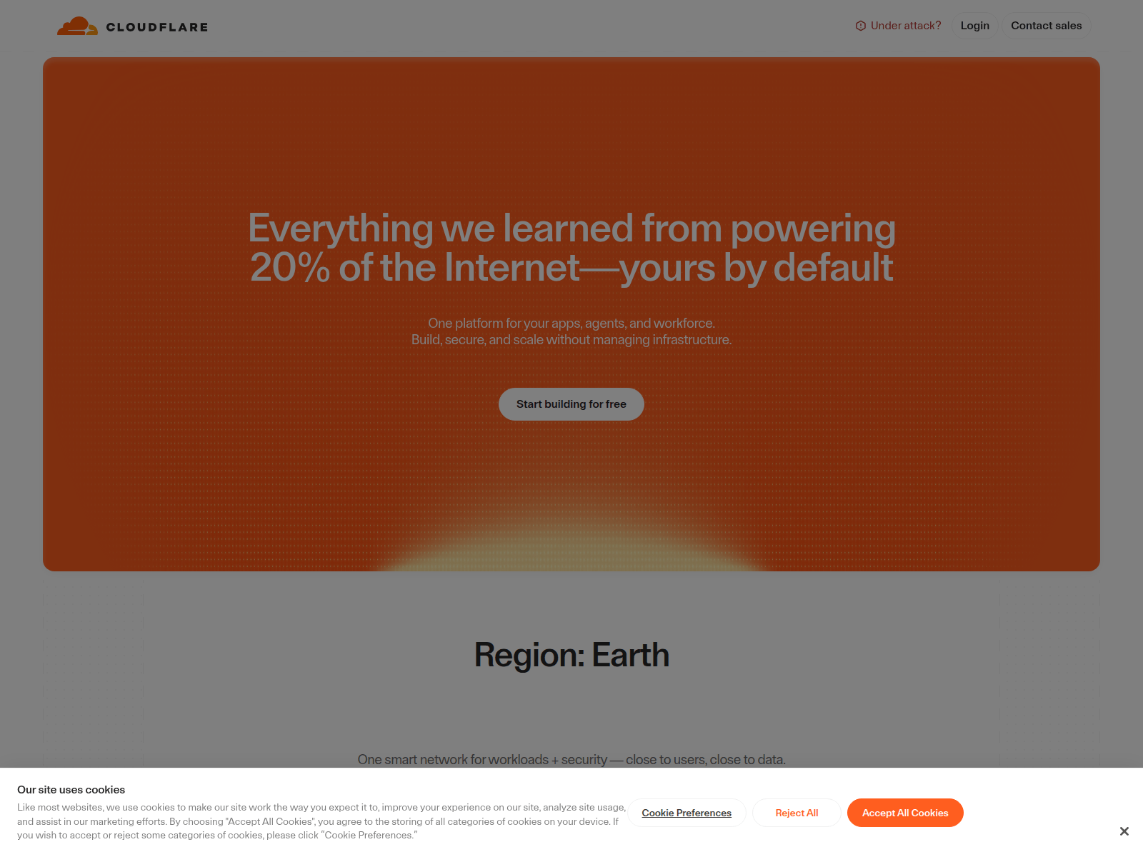 Screenshot of cloudfalre.net