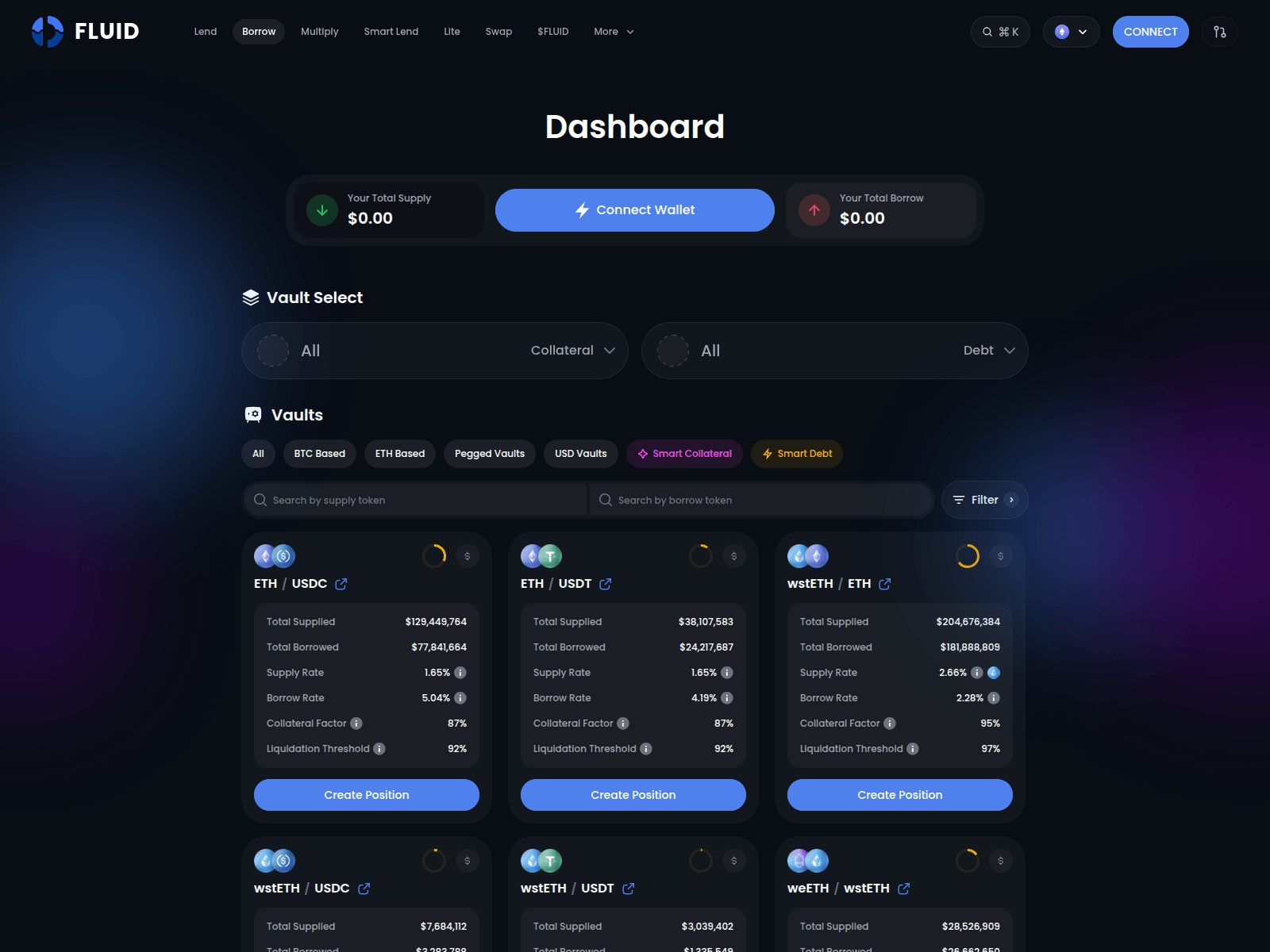 Screenshot of fliud.io