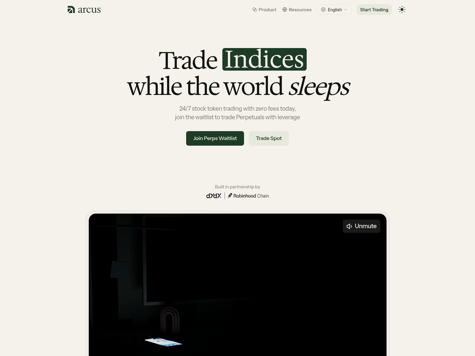 Screenshot of arcuss.xyz