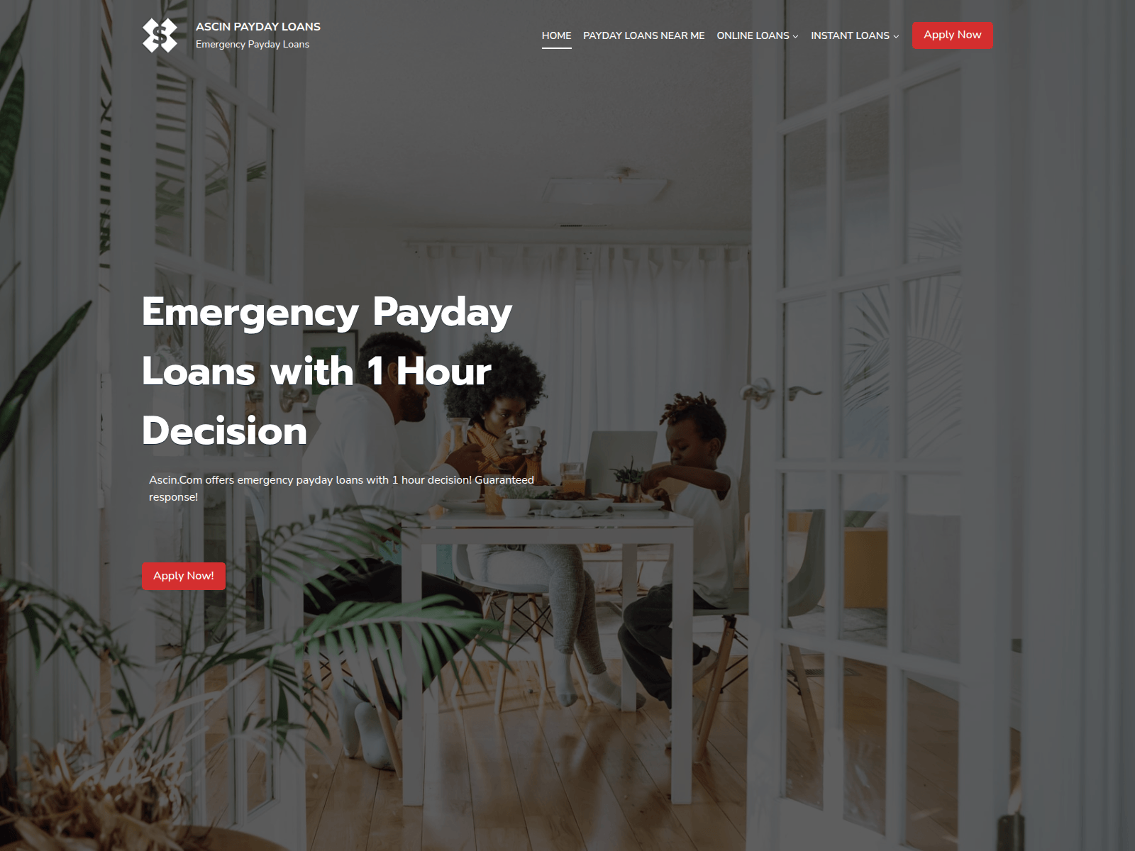 Screenshot of easyloans24.org