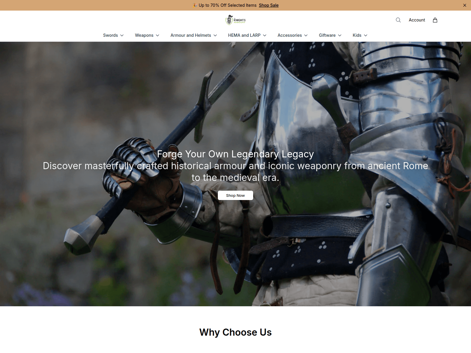 Captura de pantalla de armourlab.shop