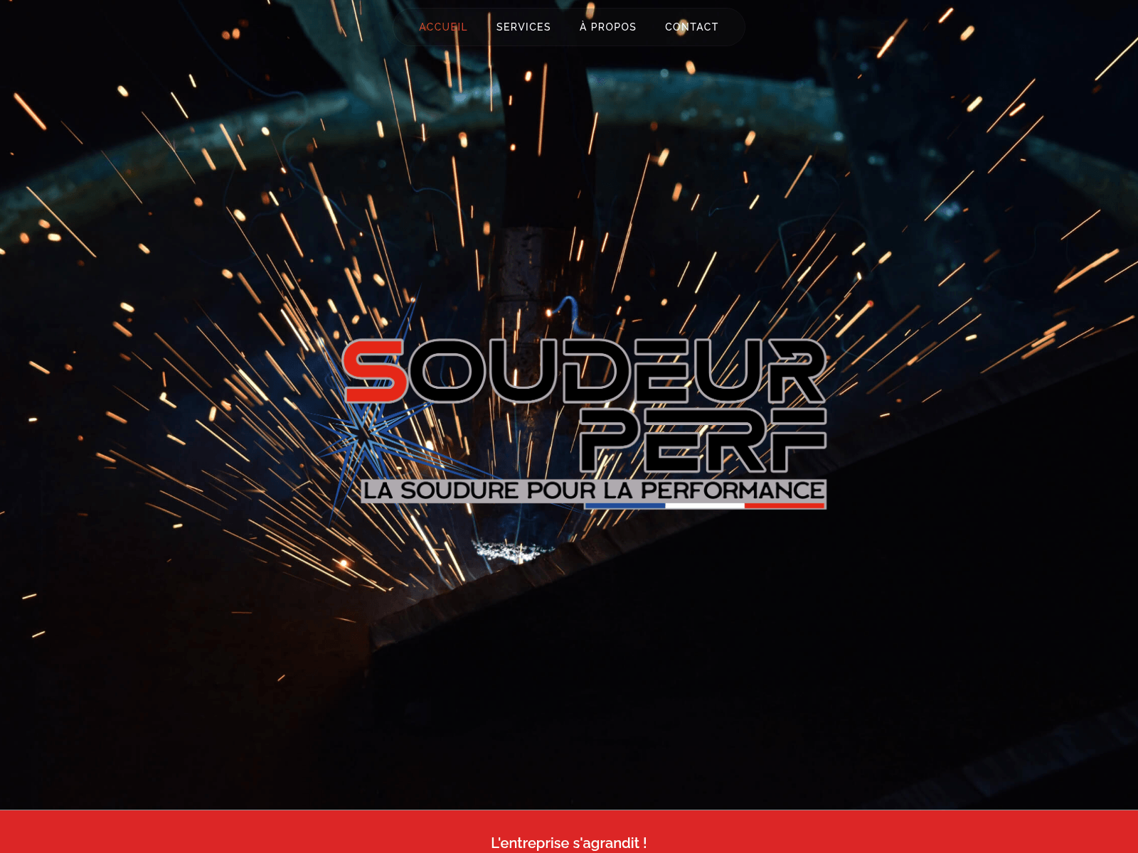 Screenshot of soudeurperf.com