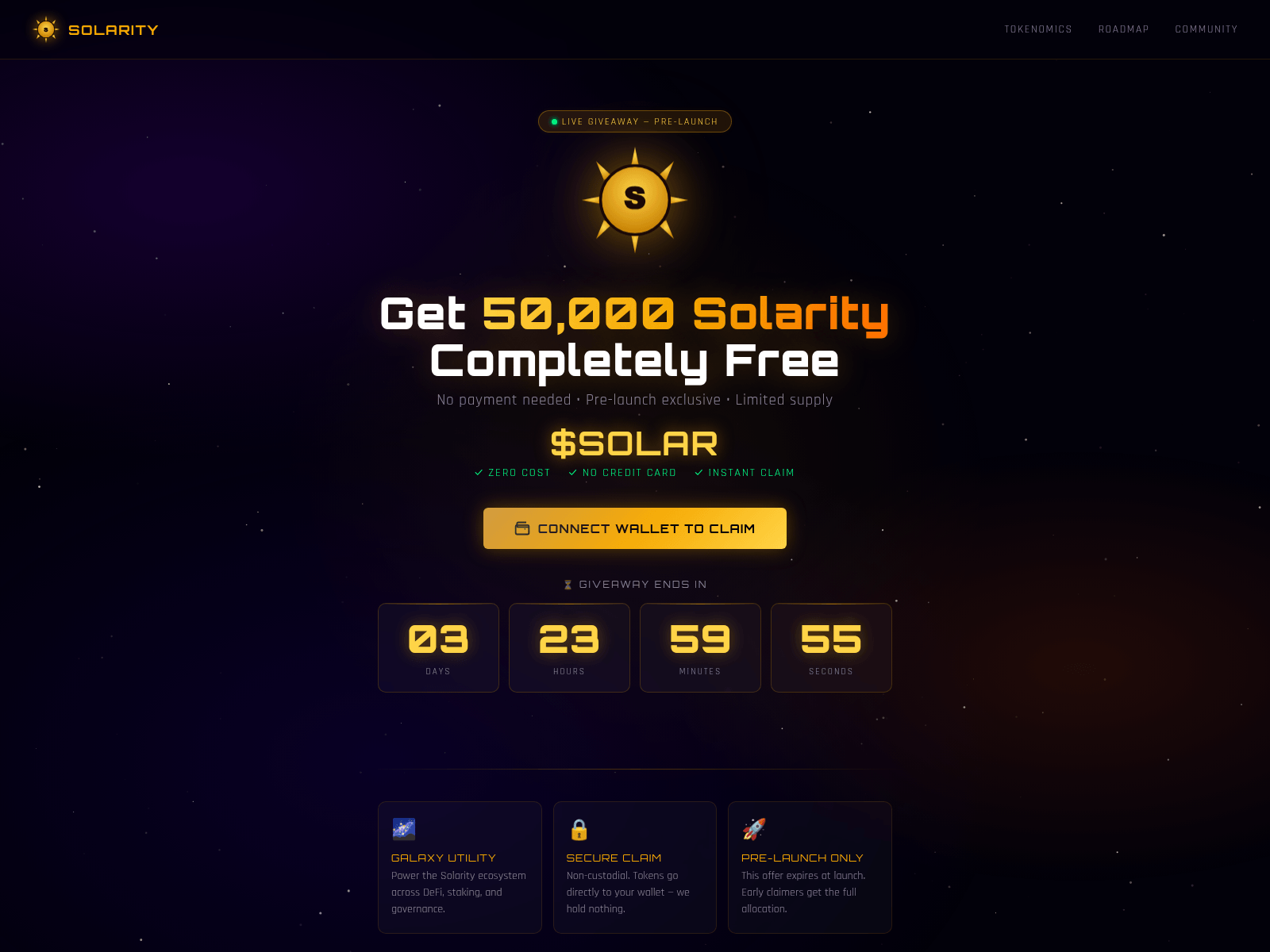 Screenshot of luckysol.bet