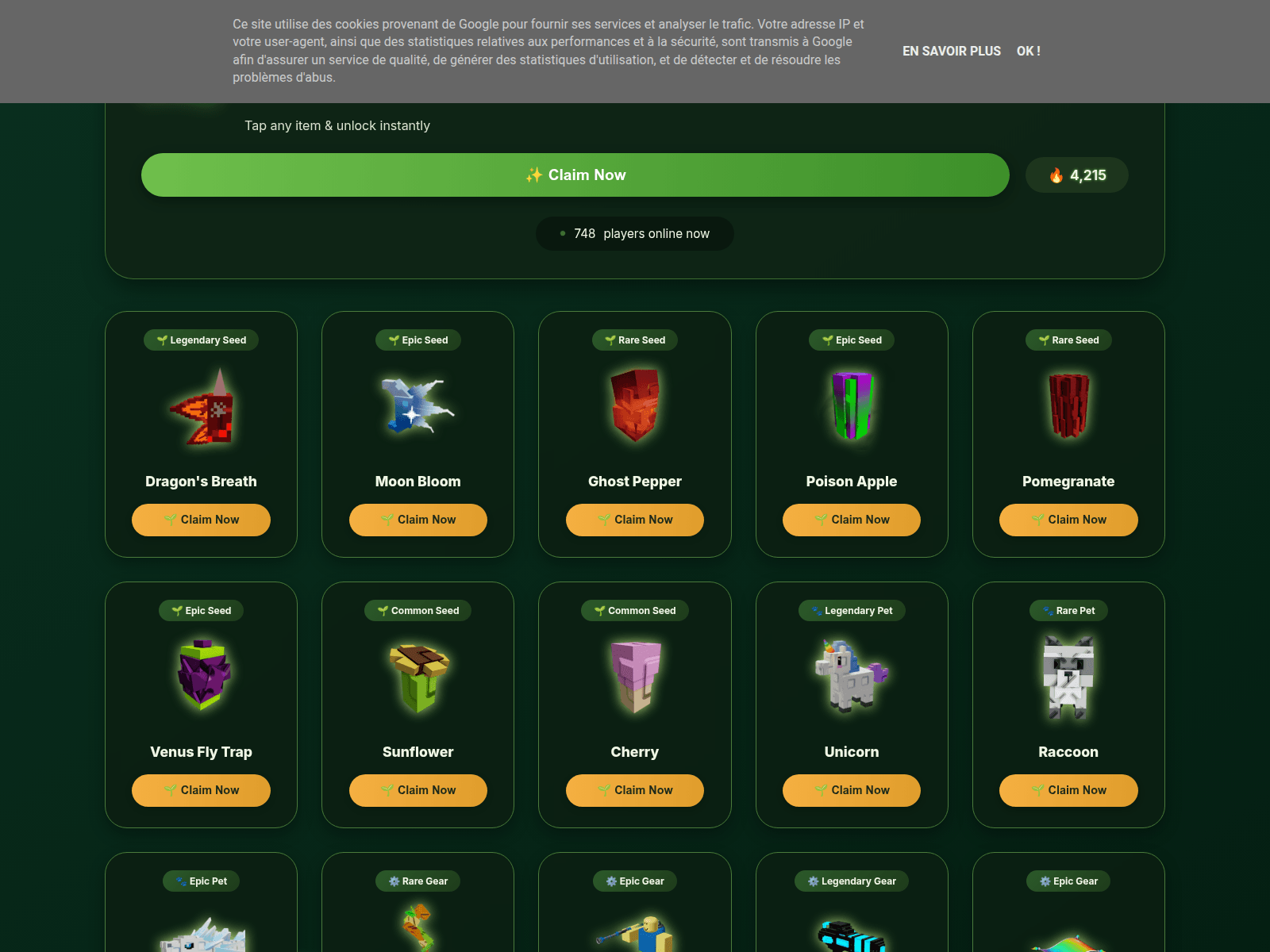 Screenshot of growroblo.blogspot.com