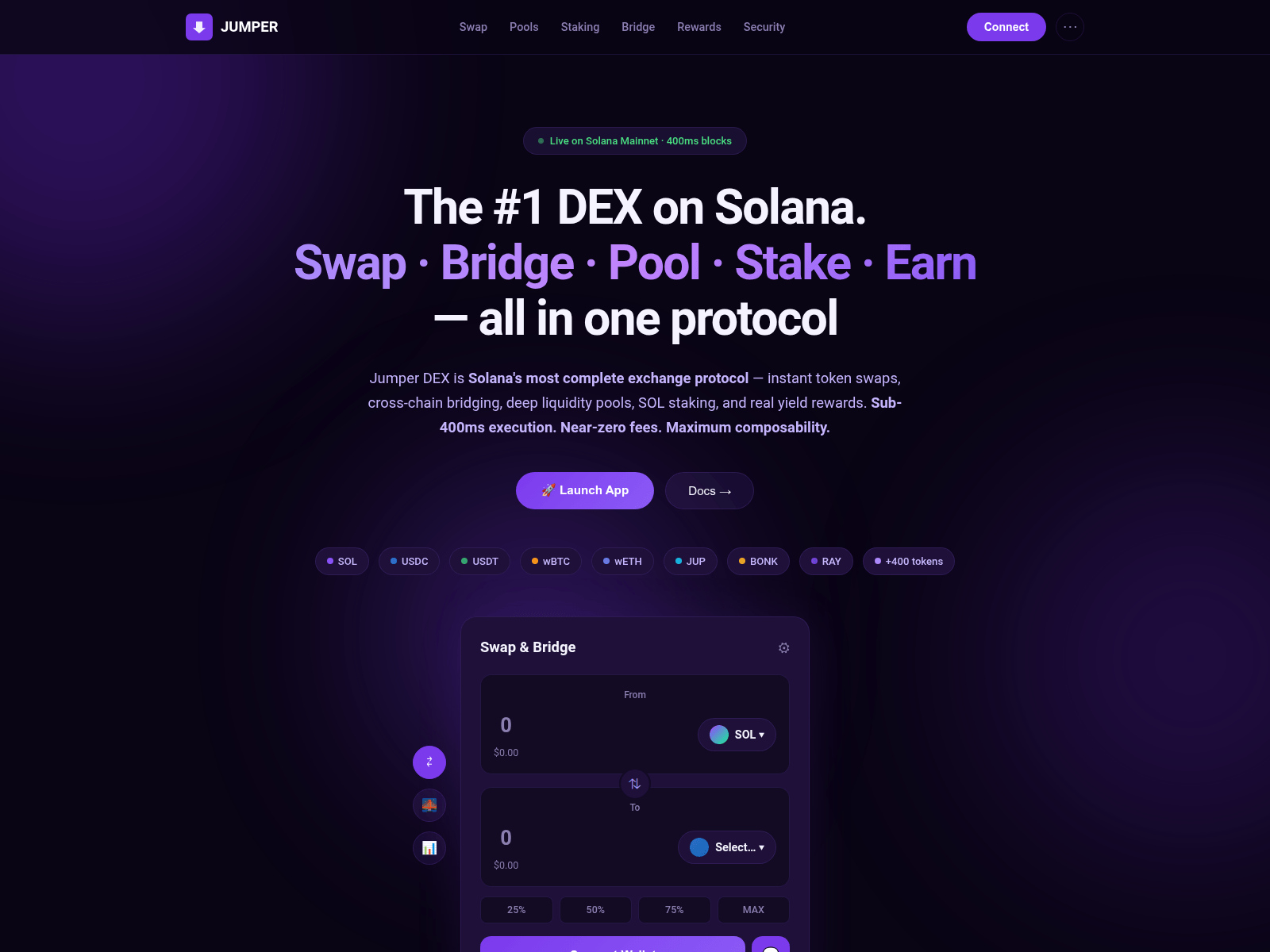 Screenshot of jumper-dex.org