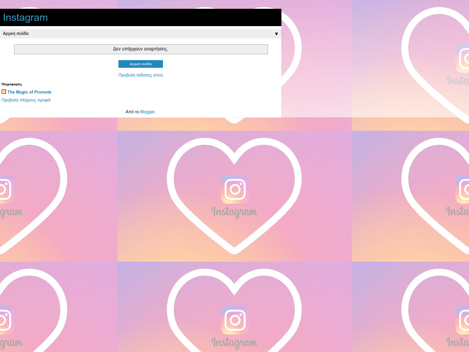 Screenshot of instagramcheck.blogspot.com