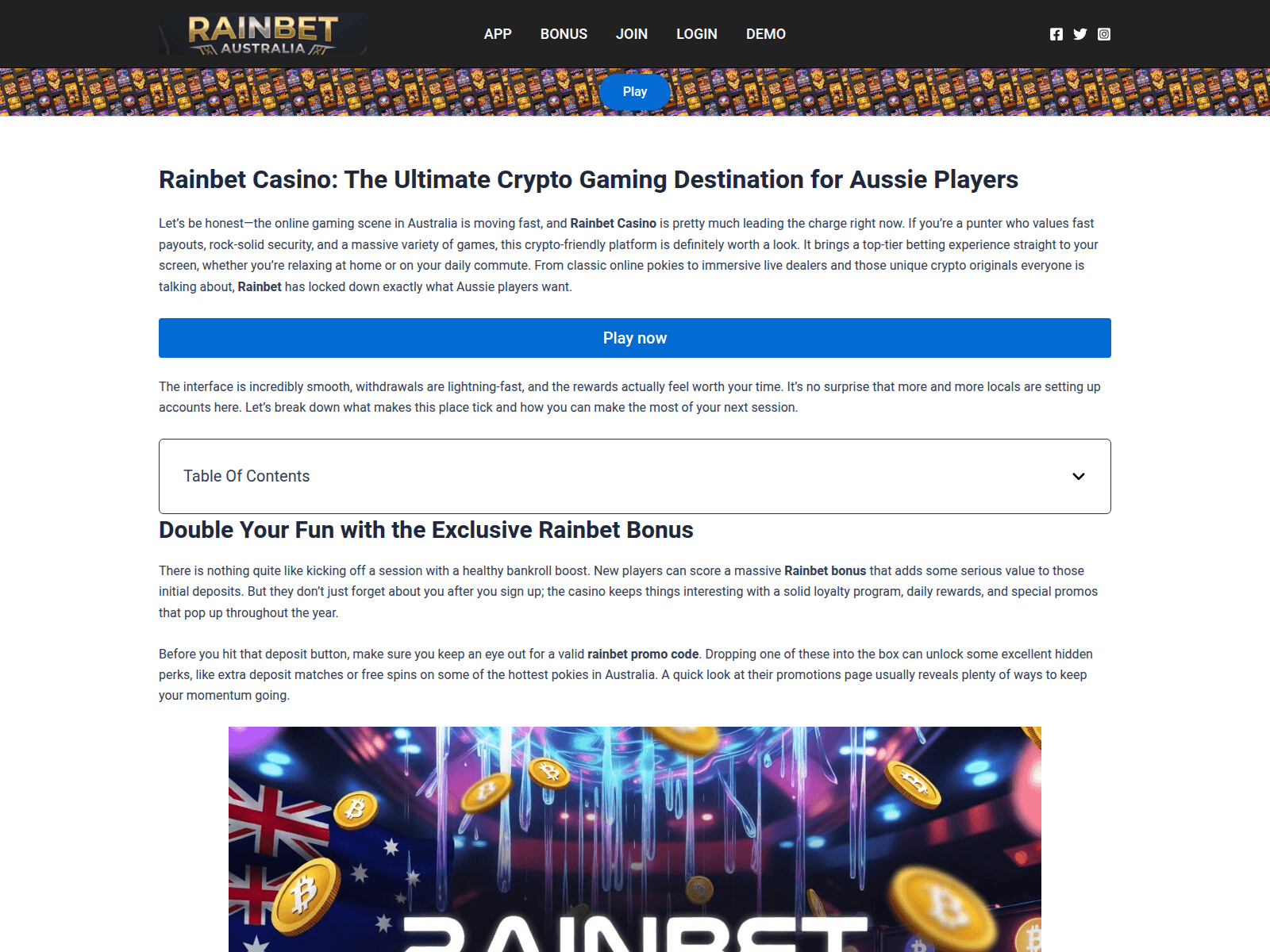 Screenshot of rainbetplay.net