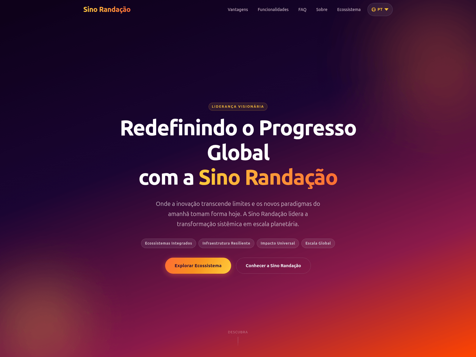 Screenshot of sinorandacao.net