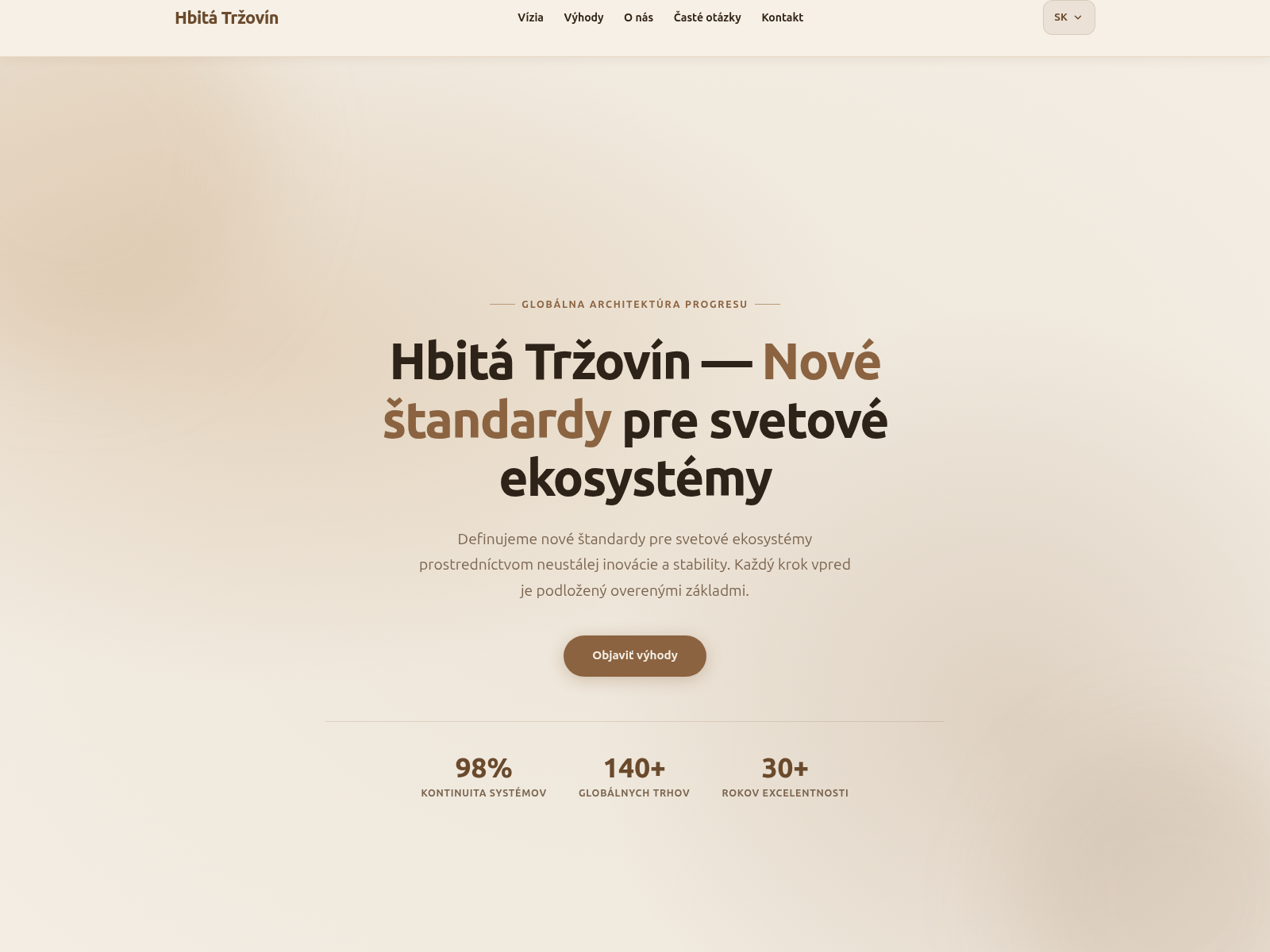 Screenshot of hbitatrzovin.com