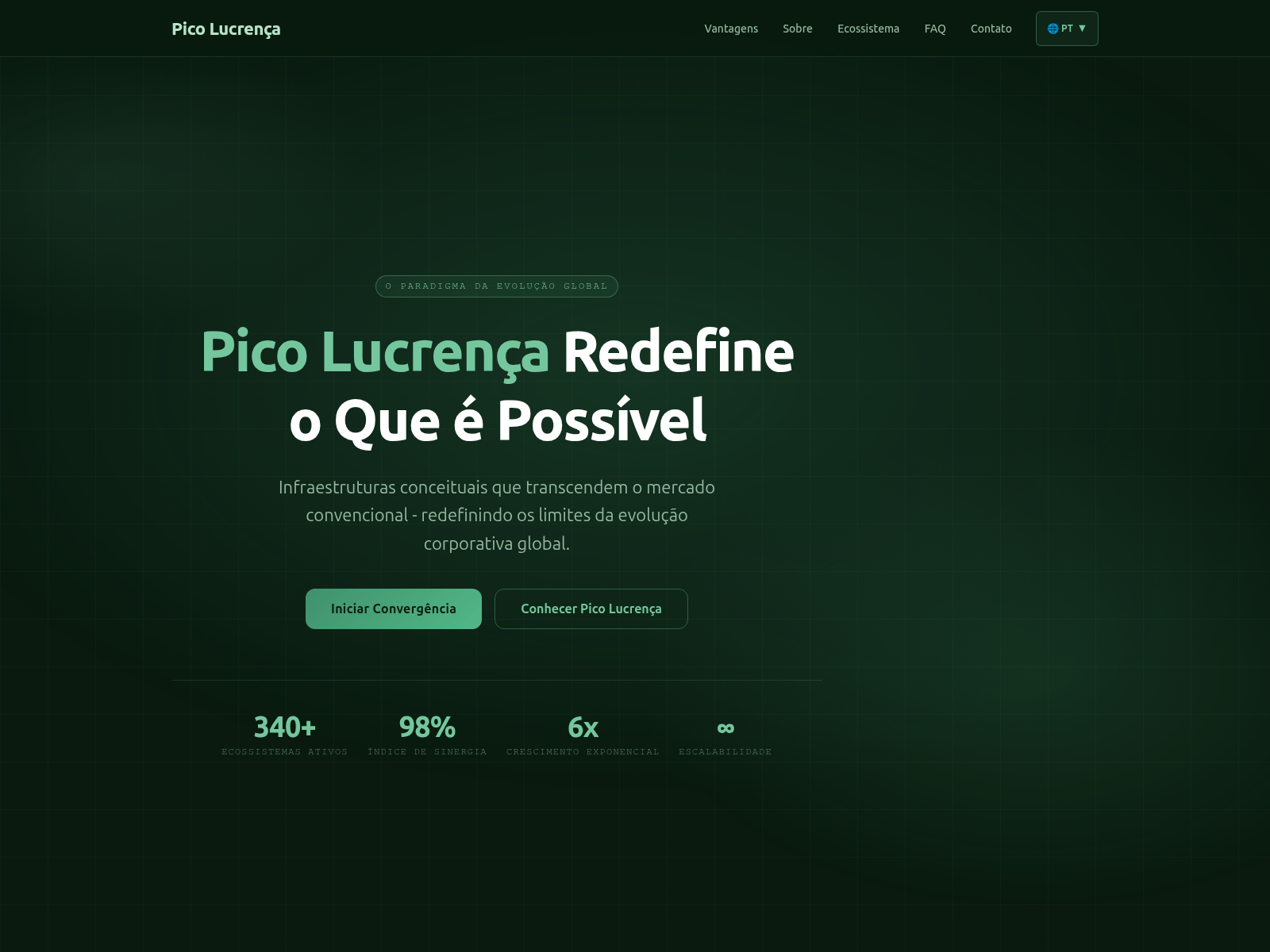 Screenshot of picolucrenca.com