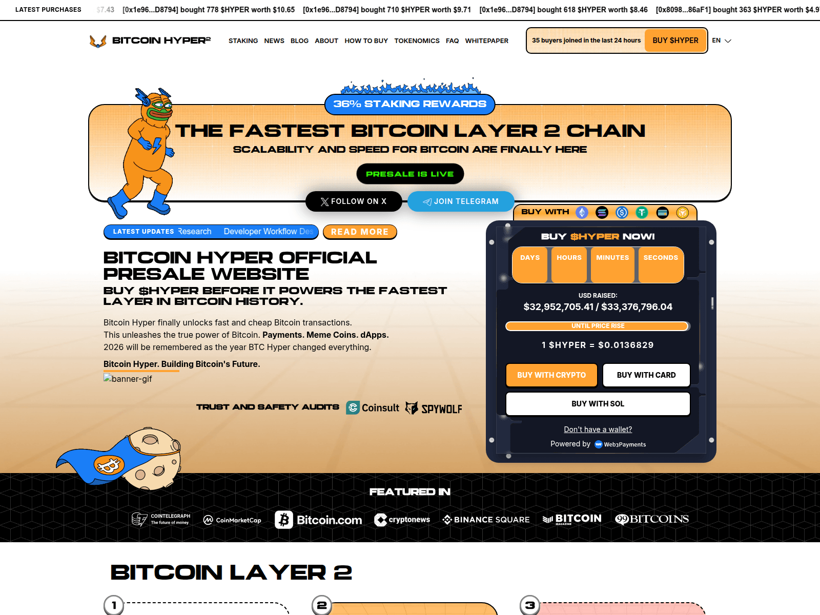 Screenshot of bitcoinhypqer.com