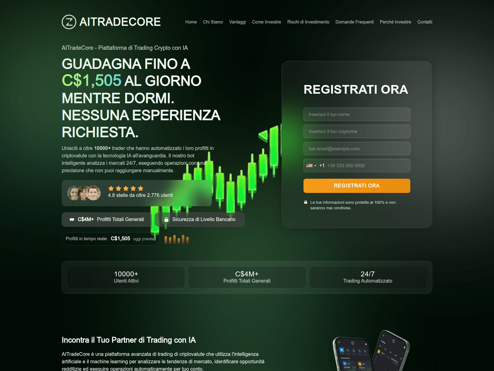 Screenshot of aitradecore.net