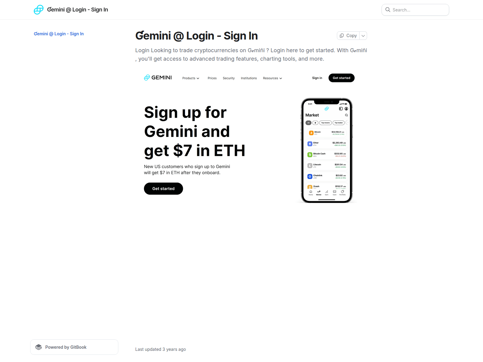 Screenshot of gmiennixlogen.gitbook.io