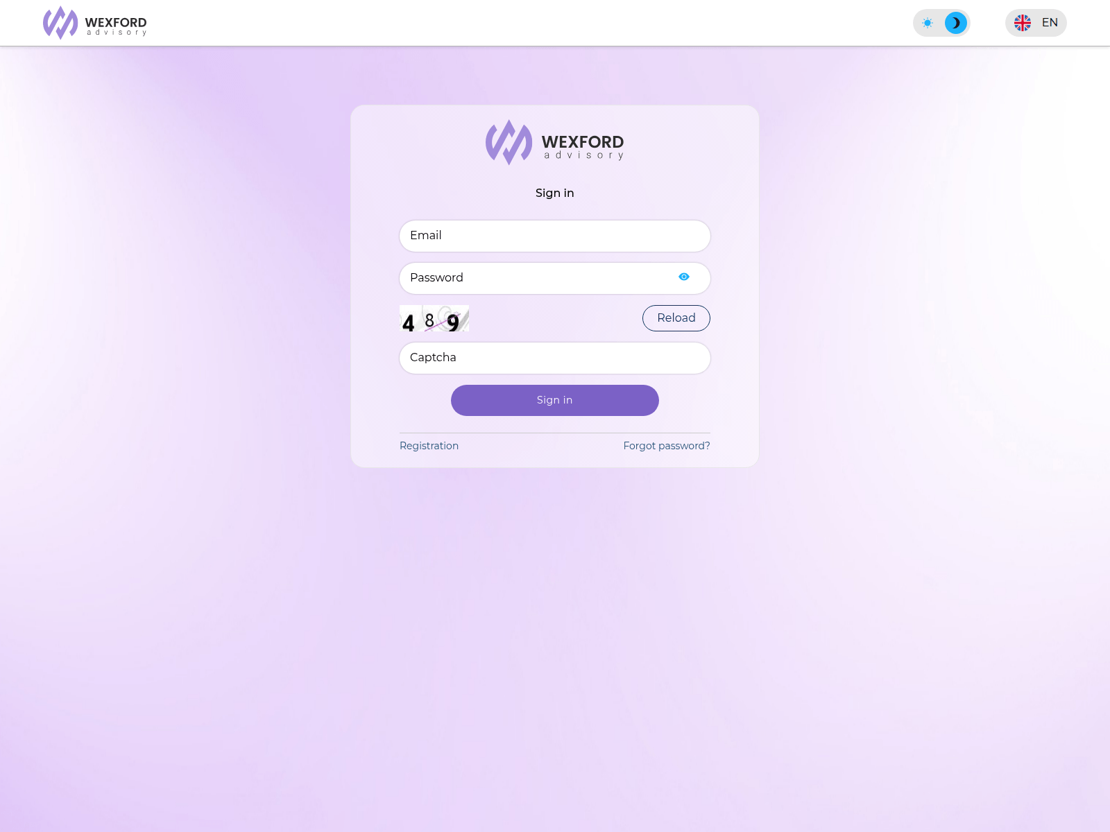 Screenshot of user.wexford-advisory.org