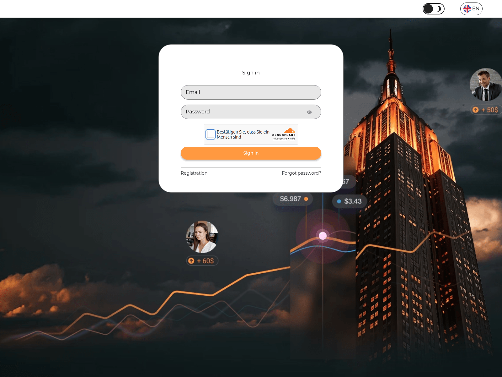 Screenshot of user.santro-ag.net