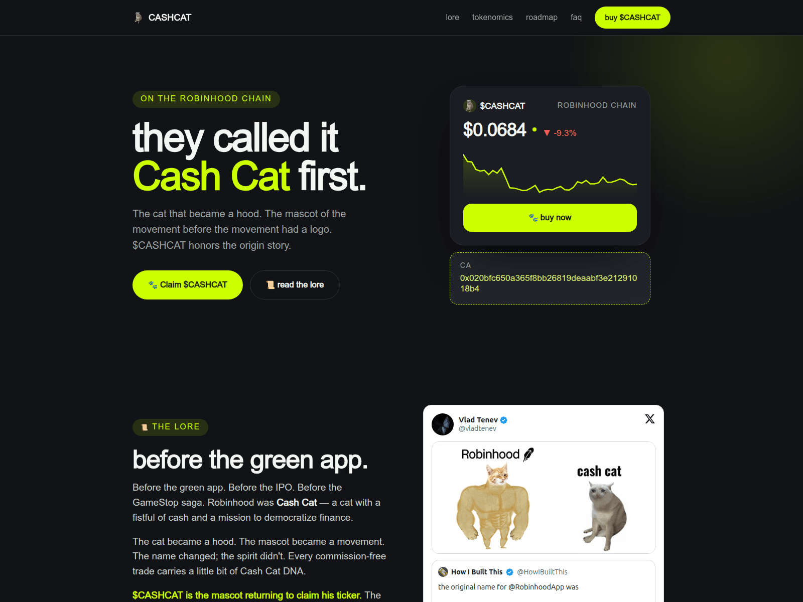 Screenshot of cashcatt0ken.xyz