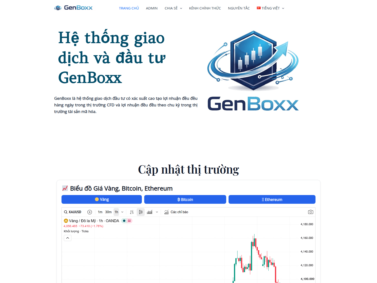 Screenshot of genboxx.net
