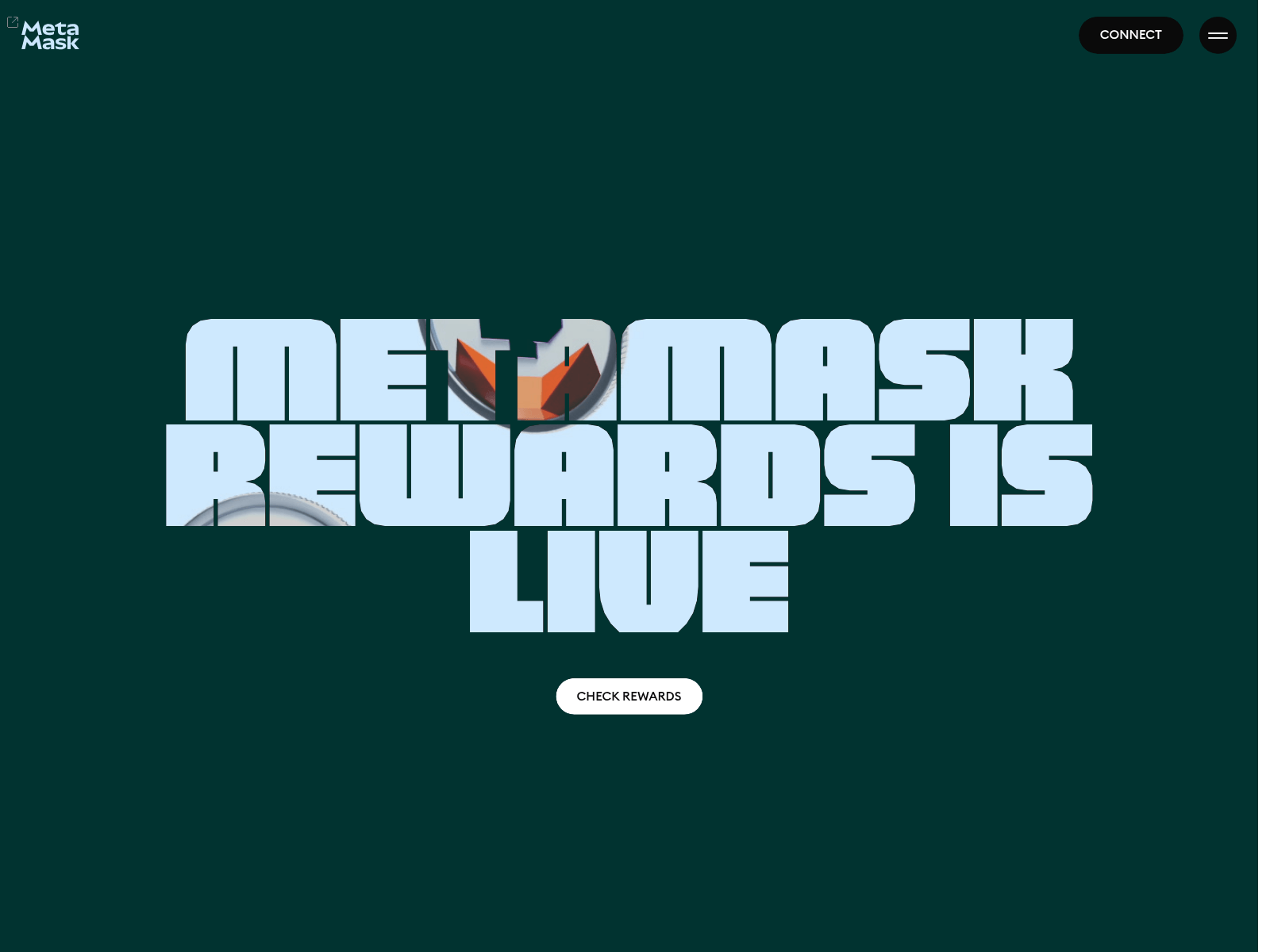 Screenshot of metamaskrewards.dappbind.com