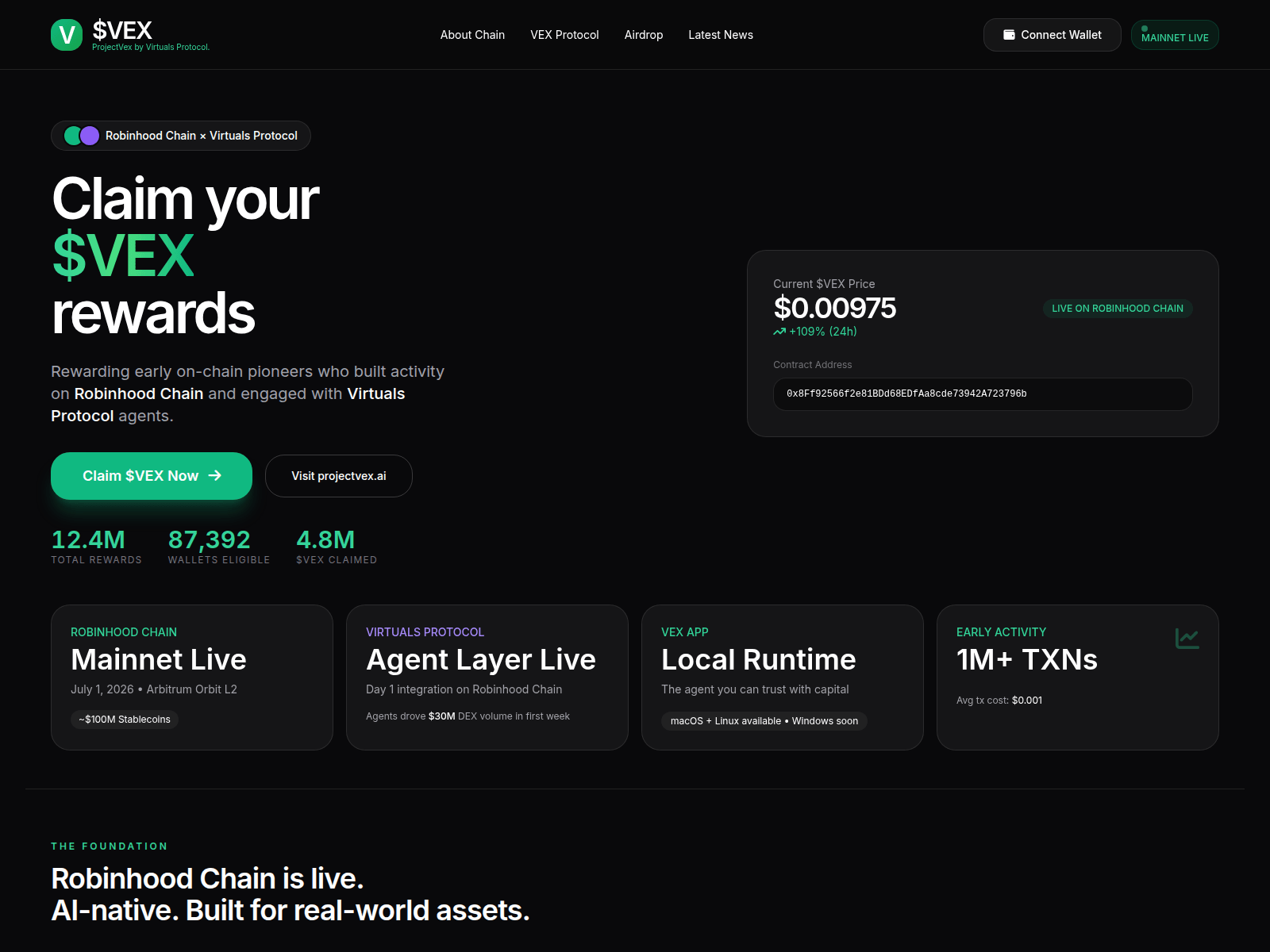 Screenshot of ai-rewards.xyz