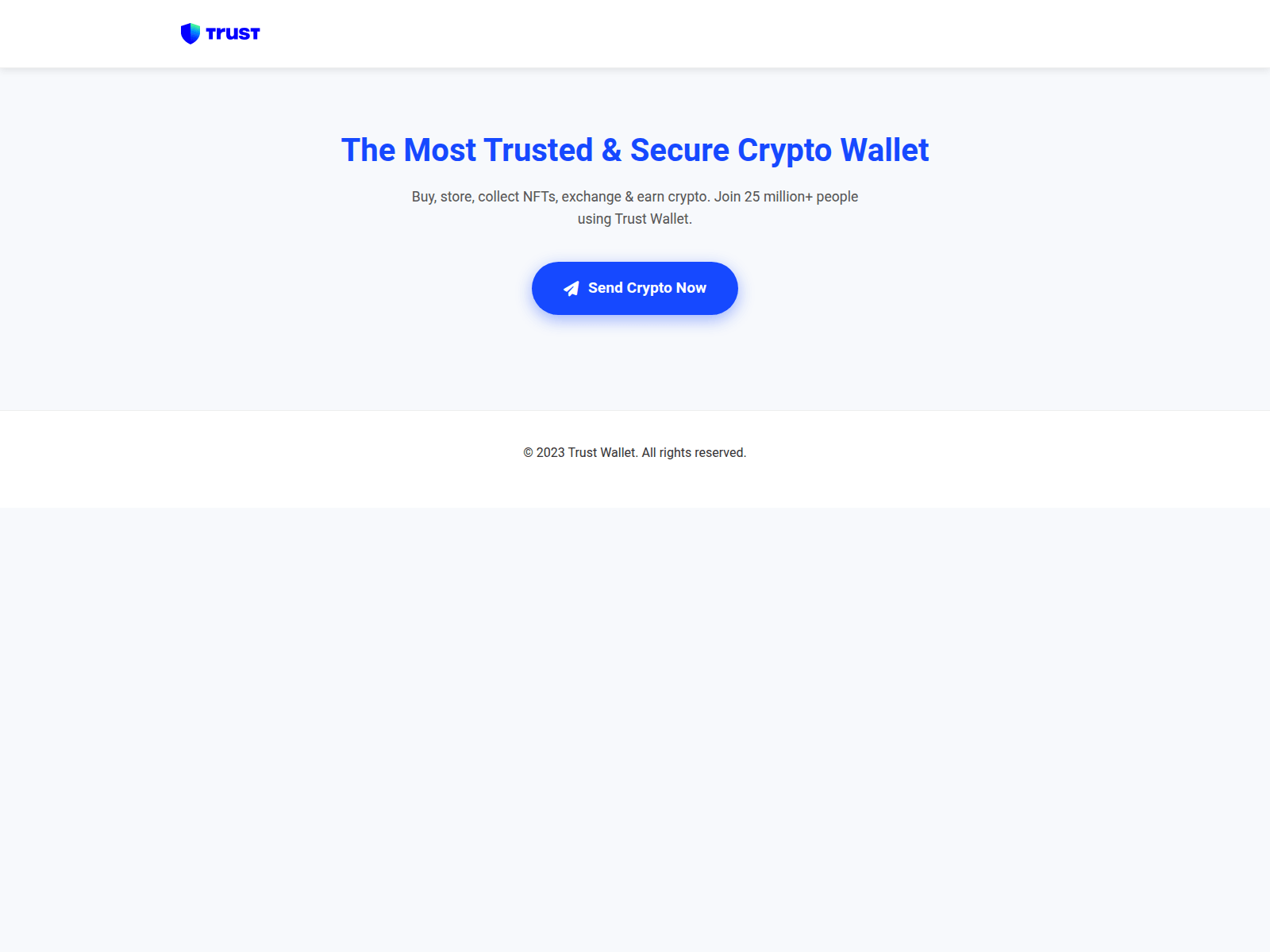 Screenshot of trustwalletpayments.online