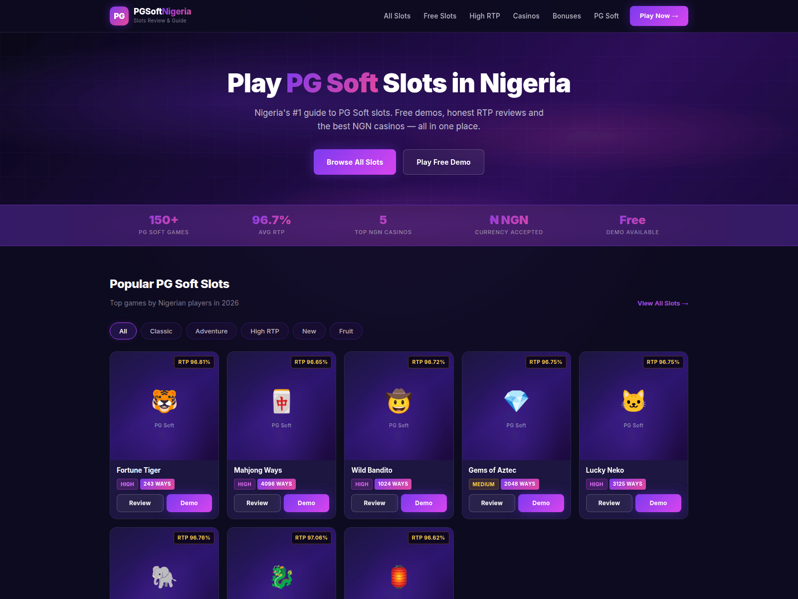 Screenshot of pgsoftngpro.com