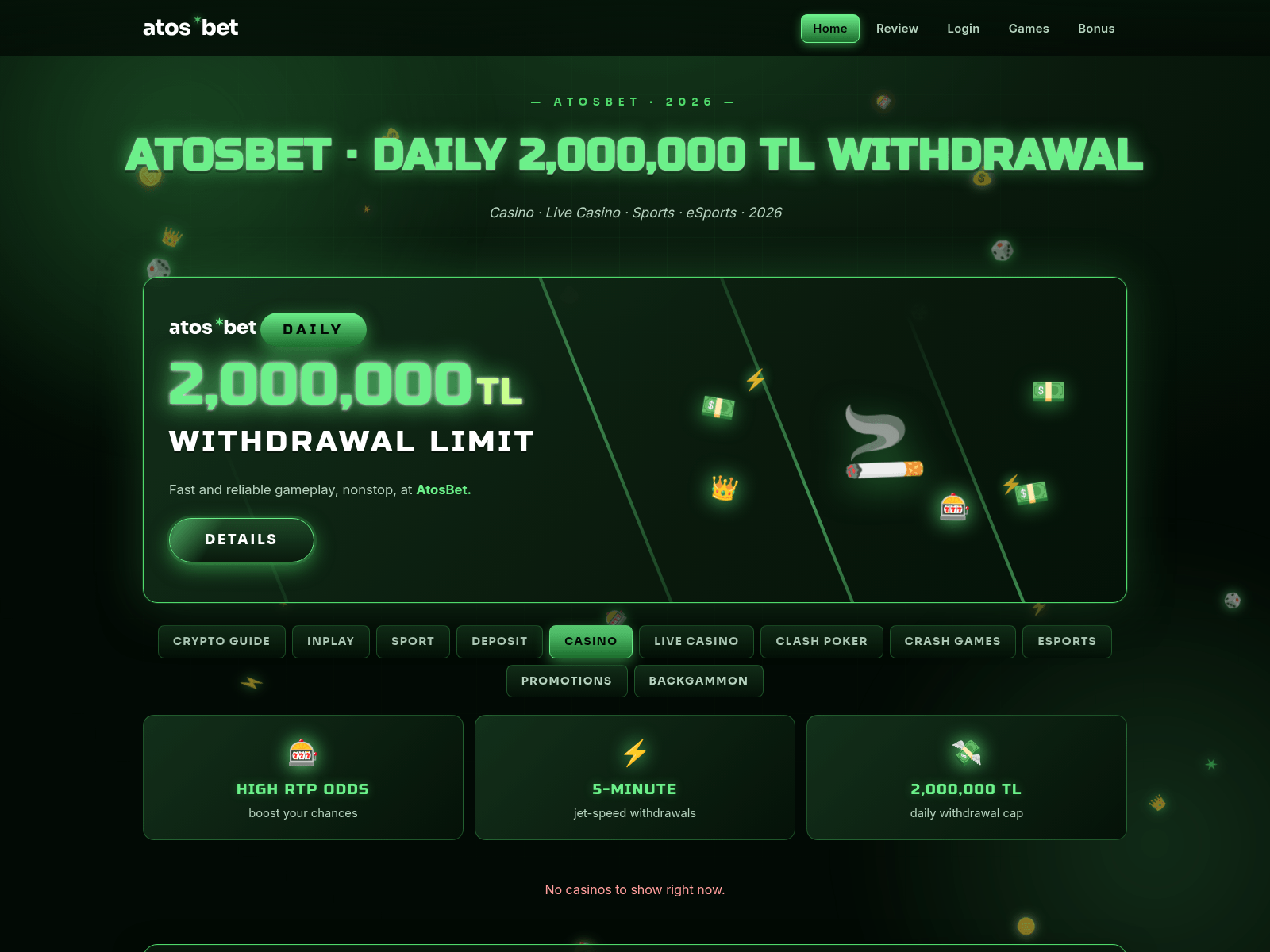 Screenshot of atosbet.pro