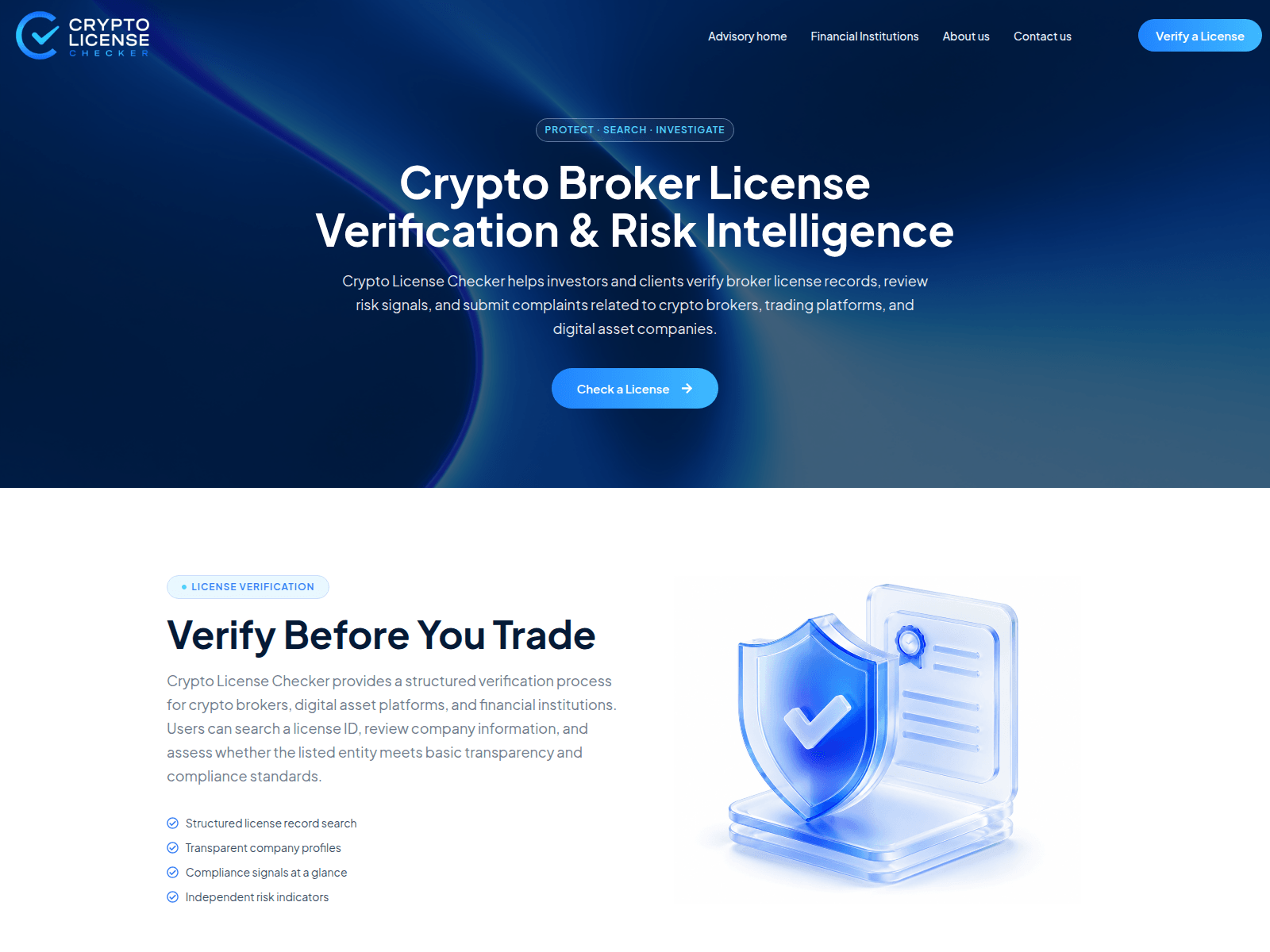 的截图 cryptolicense-checker.com