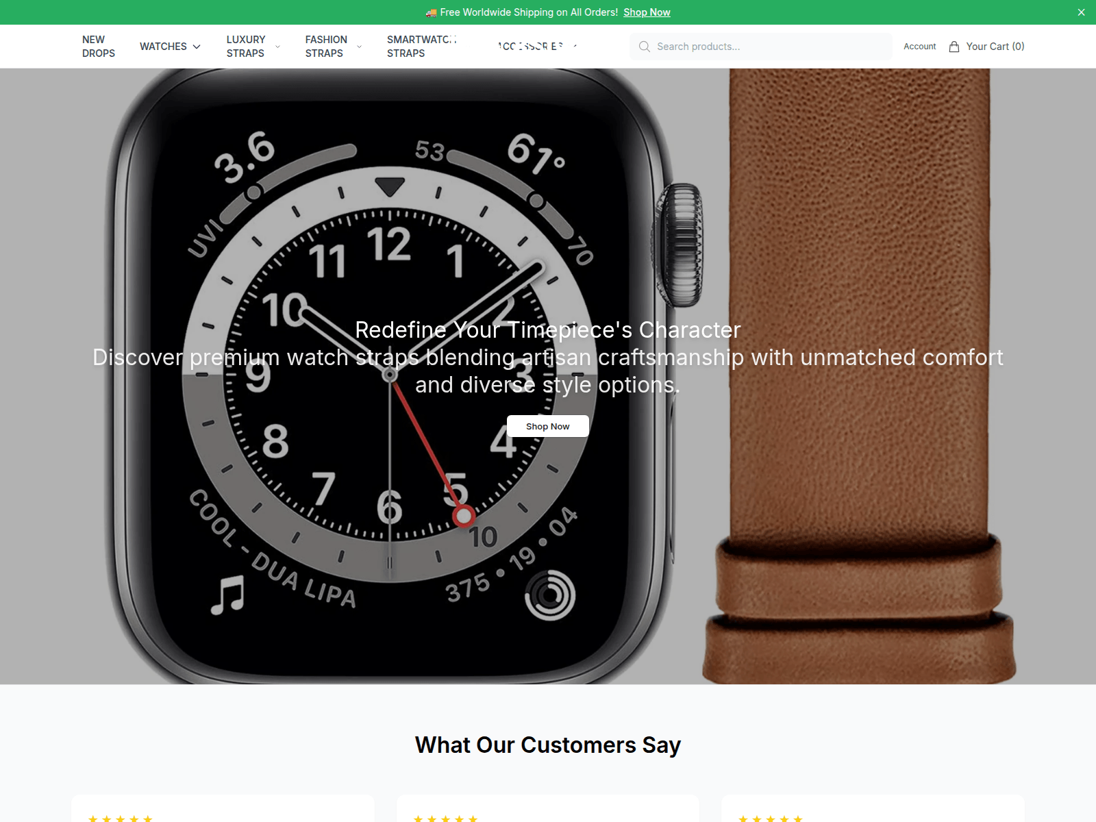 Screenshot of blacktier.shop