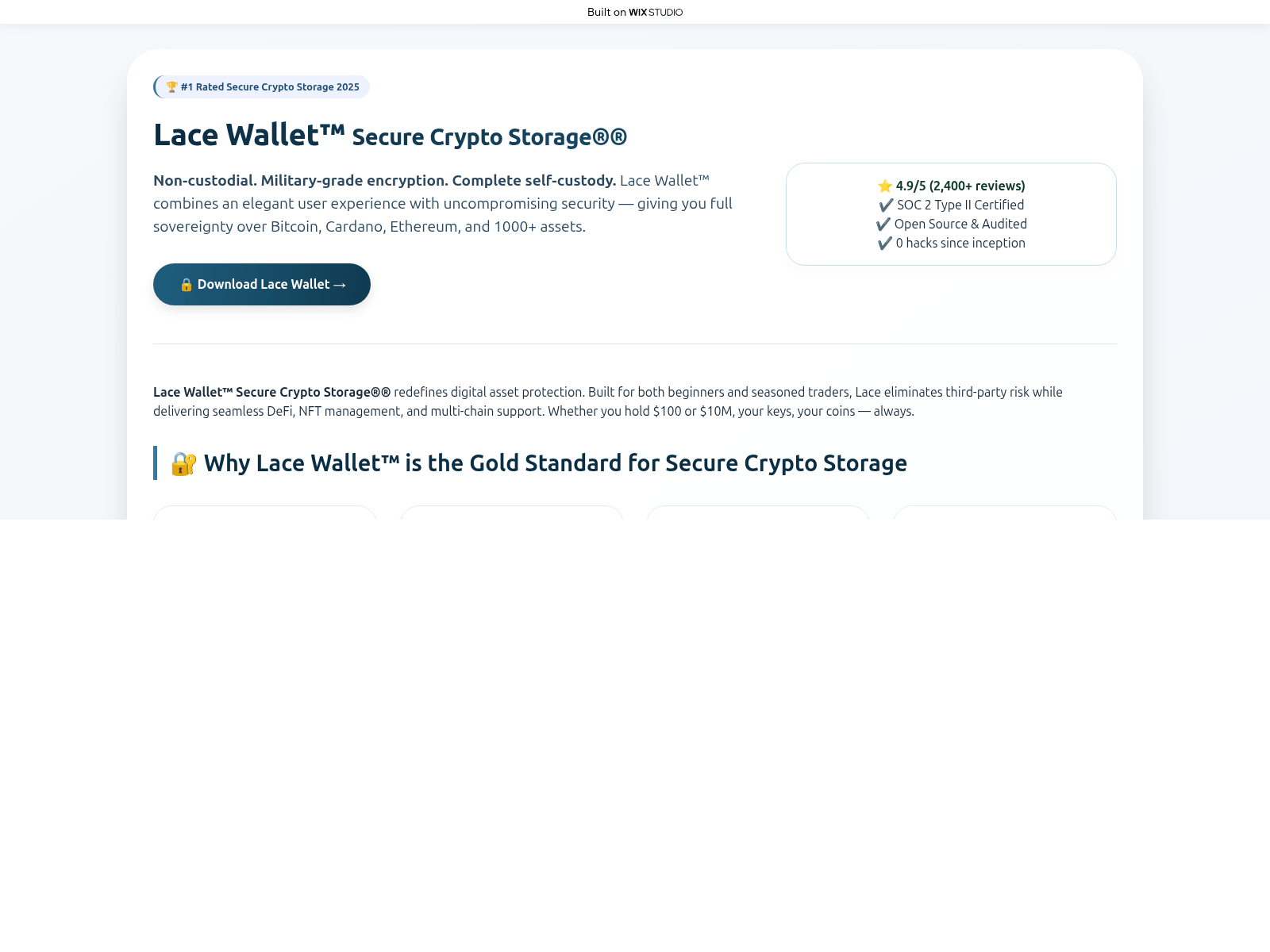 Screenshot of apps-laceacdnio.wixstudio.com