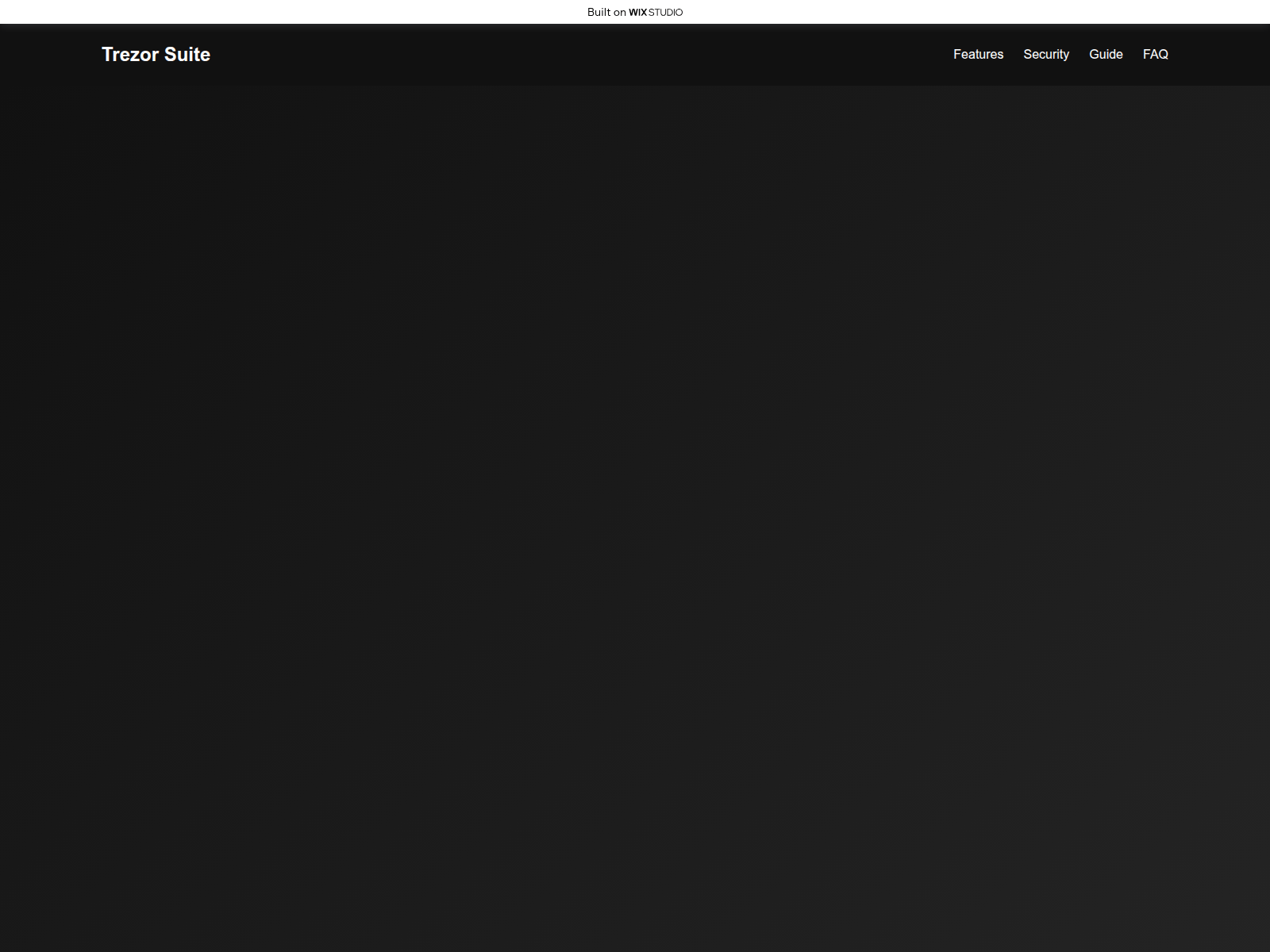Screenshot of suites-trexo-eng.wixstudio.com