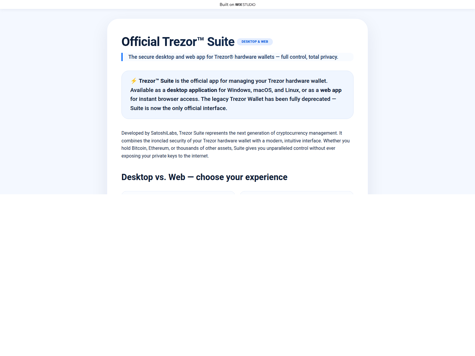 Screenshot of ssoapp-suitecdn.wixstudio.com